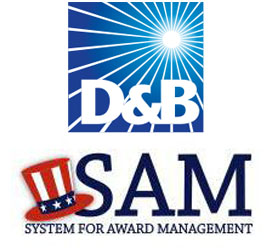 D&B  SAM - Systems for Award Management